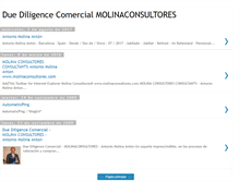 Tablet Screenshot of molinaconsultor.blogspot.com