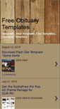 Mobile Screenshot of free-obituary-templates.blogspot.com