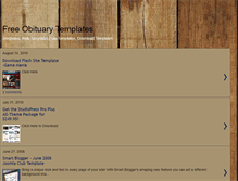 Tablet Screenshot of free-obituary-templates.blogspot.com