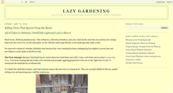 Desktop Screenshot of lazygardens.blogspot.com