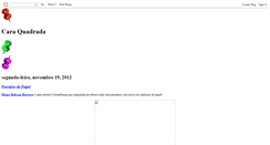 Desktop Screenshot of caraquadrada.blogspot.com