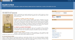 Desktop Screenshot of healthplusrich.blogspot.com