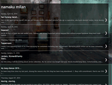 Tablet Screenshot of milan-harris.blogspot.com