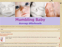 Tablet Screenshot of mumblingbabywholesale.blogspot.com