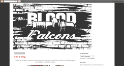 Desktop Screenshot of bloodfalcons.blogspot.com