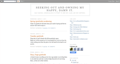 Desktop Screenshot of ownyourhappy.blogspot.com