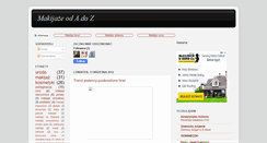 Desktop Screenshot of moje-makijaze.blogspot.com