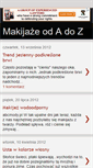 Mobile Screenshot of moje-makijaze.blogspot.com