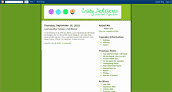 Desktop Screenshot of crazydeliciouscupcakes.blogspot.com