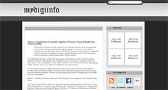 Desktop Screenshot of mydigiinfo.blogspot.com