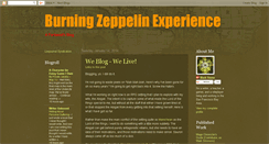 Desktop Screenshot of burningzeppelinexperience.blogspot.com