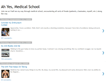 Tablet Screenshot of ahyesmedschool.blogspot.com