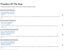 Tablet Screenshot of freedom-oftheseas.blogspot.com