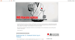 Desktop Screenshot of jkakarateichizu.blogspot.com