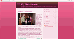 Desktop Screenshot of mypinkhelmet.blogspot.com