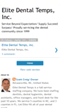 Mobile Screenshot of elitedentaltemps.blogspot.com