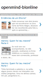 Mobile Screenshot of openmind-bionline.blogspot.com