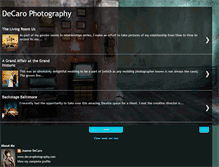 Tablet Screenshot of decarophotography.blogspot.com