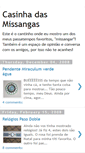 Mobile Screenshot of casinhadasmissangas.blogspot.com