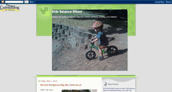 Desktop Screenshot of kidsbalancebikes.blogspot.com