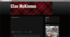 Desktop Screenshot of clanmckinnon.blogspot.com