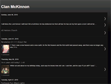Tablet Screenshot of clanmckinnon.blogspot.com