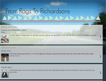 Tablet Screenshot of fromragstorichardsons.blogspot.com