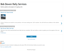 Tablet Screenshot of bobdowenrallyservices.blogspot.com