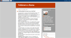 Desktop Screenshot of febbraroxroma.blogspot.com