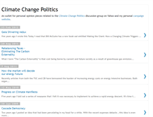 Tablet Screenshot of climatechangepolitics.blogspot.com