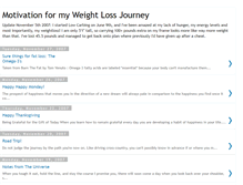 Tablet Screenshot of myweightlossmotivation.blogspot.com