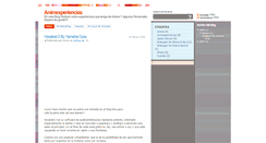 Desktop Screenshot of animexperiencias.blogspot.com