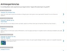 Tablet Screenshot of animexperiencias.blogspot.com