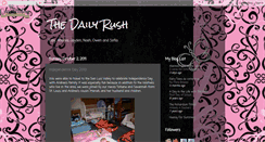 Desktop Screenshot of daily-rush.blogspot.com