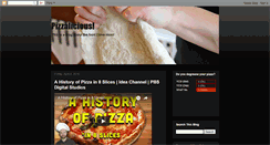 Desktop Screenshot of pizzaliciousblog.blogspot.com