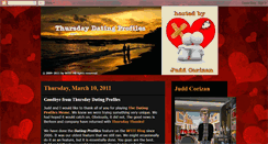 Desktop Screenshot of datingprofilememe.blogspot.com