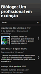 Mobile Screenshot of bioextinction.blogspot.com