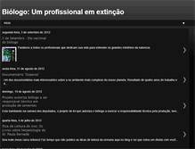 Tablet Screenshot of bioextinction.blogspot.com
