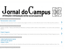 Tablet Screenshot of jornaldocampus.blogspot.com