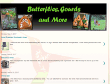 Tablet Screenshot of butterfliesgourdsandmore.blogspot.com