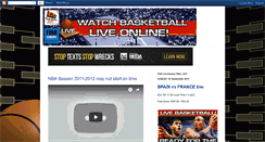 Desktop Screenshot of basketballpctv.blogspot.com