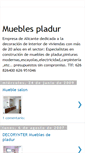 Mobile Screenshot of mueblesdepladur.blogspot.com