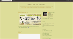 Desktop Screenshot of orelhadecobra.blogspot.com