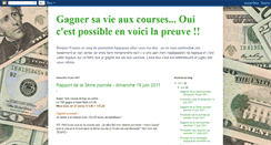 Desktop Screenshot of gagner-sa-vie-aux-courses.blogspot.com