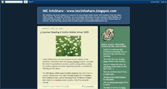 Desktop Screenshot of imcinfoshare.blogspot.com