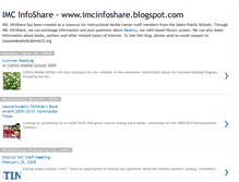 Tablet Screenshot of imcinfoshare.blogspot.com