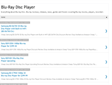 Tablet Screenshot of infobluraydiscplayer.blogspot.com