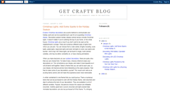 Desktop Screenshot of getcraftyblog.blogspot.com