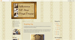 Desktop Screenshot of minaflitigafingrar.blogspot.com