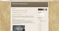 Desktop Screenshot of neutralxe.blogspot.com